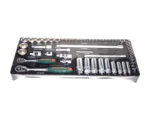 Набор торцевых головок 1/4" и 3/8"DR 57 предметов (ложемент) Jonnesway S04H3157ST (S04H3157SP) Набор торцевых головок 1/4" и 3/8"DR 57 предметов (ложемент) Jonnesway S04H3157ST (S04H3157SP)
