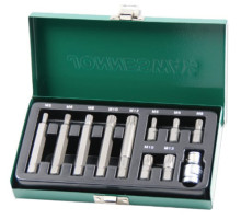 Набор вставок SPLINE М-профиль 11 предметов (30-75 мм; М5-М12) Jonnesway S29H4111S