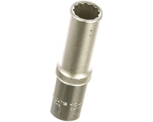 Головка торцевая глубокая 12-гранная (1/2"DR; 13 мм) Jonnesway S04HD4713 Головка торцевая глубокая 12-гранная (1/2"DR; 13 мм) Jonnesway S04HD4713