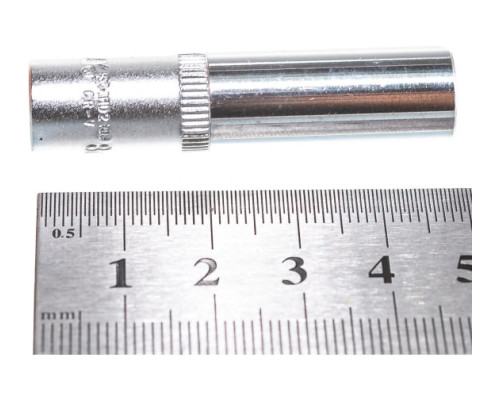 Головка торцевая глубокая 1/4" DR (8 мм) для гайковертов Jonnesway S04HD2108 Головка торцевая глубокая 1/4" DR (8 мм) для гайковертов Jonnesway S04HD2108