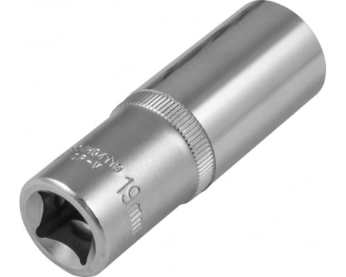 Головка торцевая глубокая 6-гранная (1/2"DR; 19 мм) Jonnesway S04HD4119 Головка торцевая глубокая 6-гранная (1/2"DR; 19 мм) Jonnesway S04HD4119