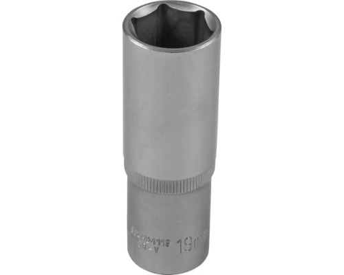 Головка торцевая глубокая 6-гранная (1/2"DR; 19 мм) Jonnesway S04HD4119 Головка торцевая глубокая 6-гранная (1/2"DR; 19 мм) Jonnesway S04HD4119