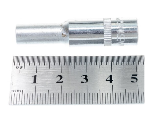Головка торцевая глубокая 6-гранная (1/4"DR; 5,5 мм) Jonnesway S04HD21055 Головка торцевая глубокая 6-гранная (1/4"DR; 5,5 мм) Jonnesway S04HD21055