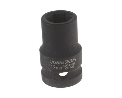 Головка торцевая ударная (1/2"DR; 12 мм) Jonnesway S03A4112 Головка торцевая ударная (1/2"DR; 12 мм) Jonnesway S03A4112
