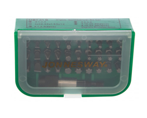 Комплект бит (S2; 31 шт) Jonnesway DBT31B
