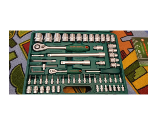 Набор торцевых головок 1/4"DR 4-14 мм и 1/2"DR 10-32 мм, 94 предмета, Jonnesway S04H52494S Набор торцевых головок 1/4"DR 4-14 мм и 1/2"DR 10-32 мм, 94 предмета, Jonnesway S04H52494S