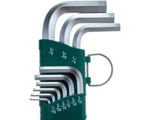 Набор торцевых шестигранных ключей с шаром 1/16"-3/8" 9 шт. Jonnesway X-TRA LONG H06SA209S