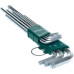 Набор торцевых шестигранных ключей с шаром 1/16"-3/8" 9 шт. Jonnesway X-TRA LONG H06SA209S