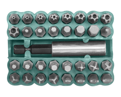 Набор вставок (бит-секреток) 33 предмета Jonnesway S29H2133S