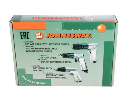 Пневматическая дрель с реверсом Jonnesway JAD-6234 47105