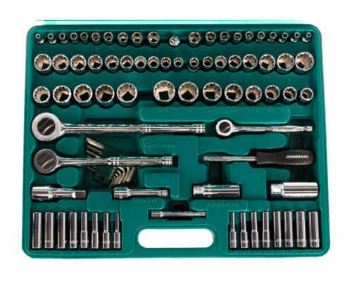 Универсальный набор торцевых головок 107 предметов Jonnesway S05H48107S