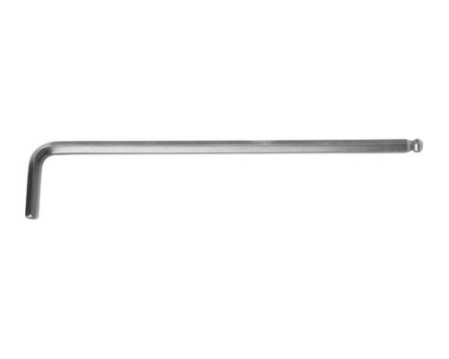 Ключ Kraftool "INDUSTRIE" имбусовый, длинный c шариком, Cr-Mo, хромосатинированное покрытие, HEX 6 27437-6