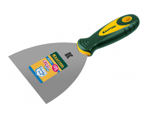 Шпательная лопатка Kraftool с двухкомпонентной ручкой нержавеющее полотно 125 мм 10035-125