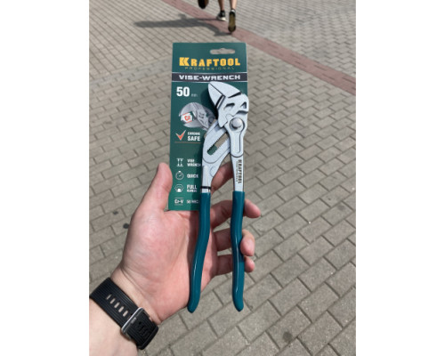Клещи переставные-гаечный ключ Kraftool 22065