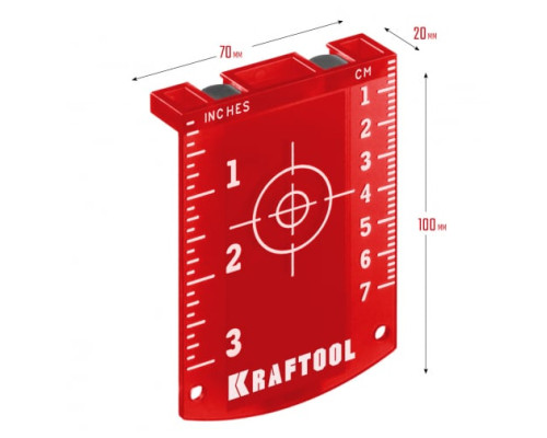 Мишень KRAFTOOL для лазерных приборов 34725