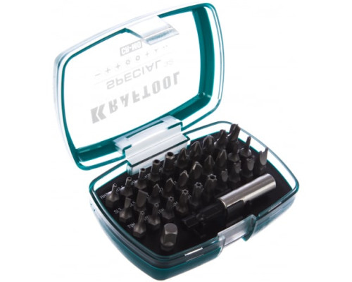 Набор специальных бит с адаптером, 32 шт.  Kraftool 2610-H32