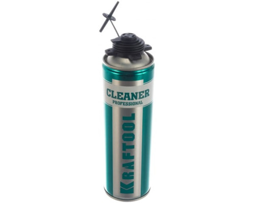 Очиститель монтажной пены KRAFTFLEX CLEANER (500 мл) Kraftool 41189_z01 Очиститель монтажной пены KRAFTFLEX CLEANER (500 мл) Kraftool 41189_z01