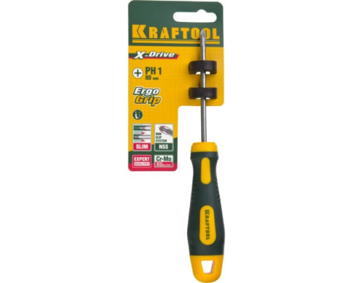 Отвертка KRAFTOOL Х-Drive PH 1x80 250072-1-080