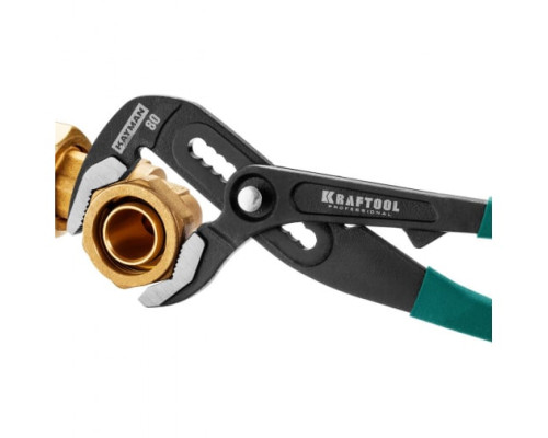 Переставные клещи, Cr-V, max захват до 80 мм, 300 мм, KRAFTOOL "KAYMAN" 22353-30
