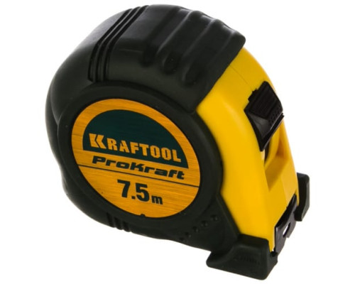 Рулетка с нейлоновым покрытием, обрезиненный корпус, 7.5/25мм Kraftool EXPERT 34122-08_z01 Рулетка с нейлоновым покрытием, обрезиненный корпус, 7.5/25мм Kraftool EXPERT 34122-08_z01