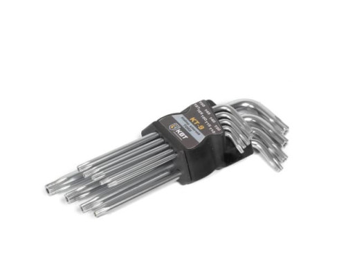 Набор ключей КВТ TORX КТ-9 Т10-Т50 79202