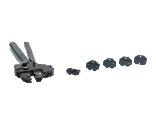 Пресс-клещи с набором матриц КВТ CTF 55922