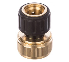 Латунный коннектор с аквастопом 3/4'' Karcher 2.645-018