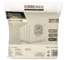 Пылесборники бумажные 5 шт. для пылесосов Karcher 6.904-285