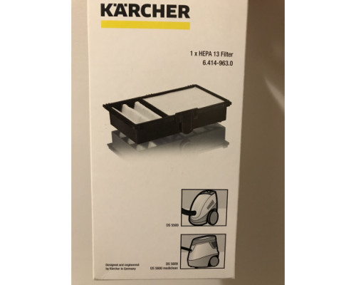 Фильтр HEPA 13 для пылесоса DS 5600 Karcher 6.414-963