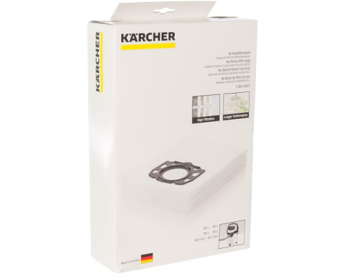 Фильтр-мешки (4 шт.) для пылесосов MV 4/5/6 Karcher 2.863-006