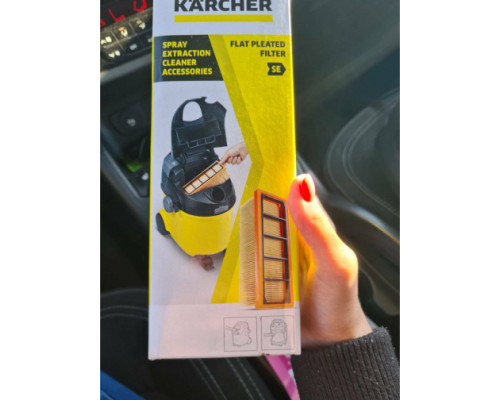 Фильтр складчатый плоский для пылесоса SE 3001 Karcher 6.414-498 Фильтр складчатый плоский для пылесоса SE 3001 Karcher 6.414-498