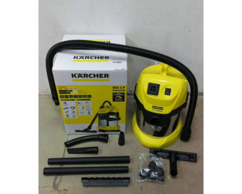 Хозяйственный пылесос Karcher WD 3 P PREMIUM 1.629-891 Хозяйственный пылесос Karcher WD 3 P PREMIUM 1.629-891