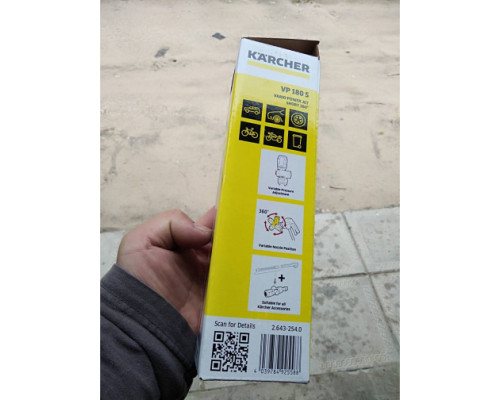 Трубка струйная Vario Power Short 360° VP 180 S для моек K 2 - K 7 Karcher 2.643-254 Трубка струйная Vario Power Short 360° VP 180 S для моек K 2 - K 7 Karcher 2.643-254