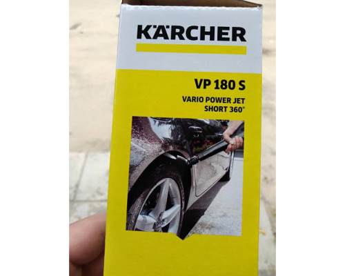 Трубка струйная Vario Power Short 360° VP 180 S для моек K 2 - K 7 Karcher 2.643-254 Трубка струйная Vario Power Short 360° VP 180 S для моек K 2 - K 7 Karcher 2.643-254