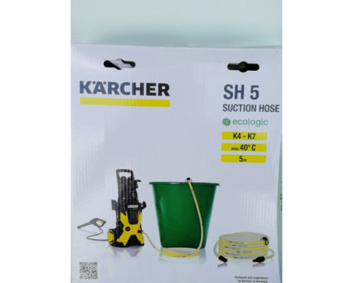 Всасывающий шланг SH 5 ecologic (5 м) Karcher 2.643-100 Всасывающий шланг SH 5 ecologic (5 м) Karcher 2.643-100