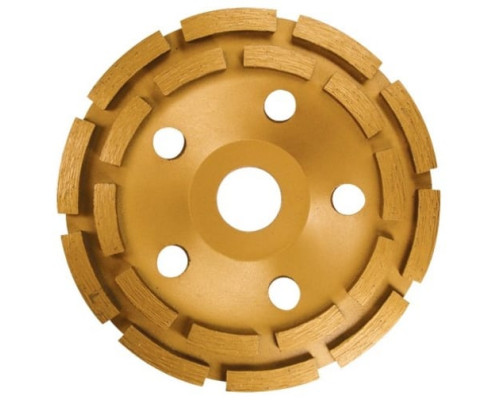 Алмазная зачистная чашка 180 мм двухрядная MATRIX 72998