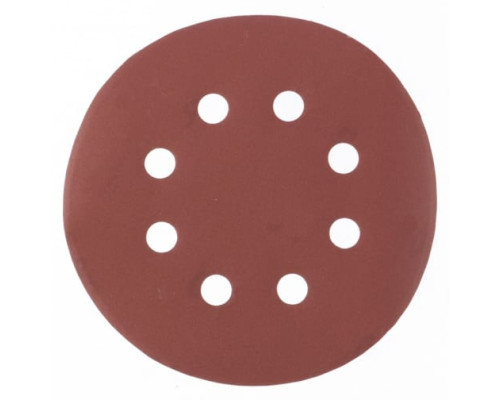 Круг абразивный на ворсовой подложке под липучку (125 мм, Р600, 5 шт.) MATRIX 73817