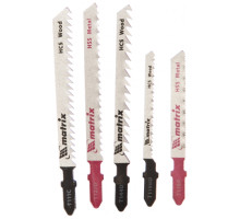 Набор полотен для электролобзика универсальный 5 шт. MATRIX 78251