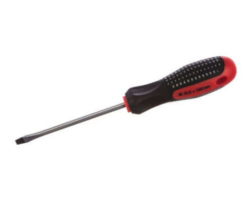 Отвертка SL5,0х100 мм MATRIX Fusion Anti slip 11419 Отвертка SL5,0х100 мм MATRIX Fusion Anti slip 11419