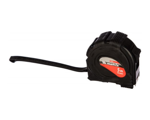 Рулетка 5 м х 19 мм Black MATRIX 31014 Рулетка 5 м х 19 мм Black MATRIX 31014