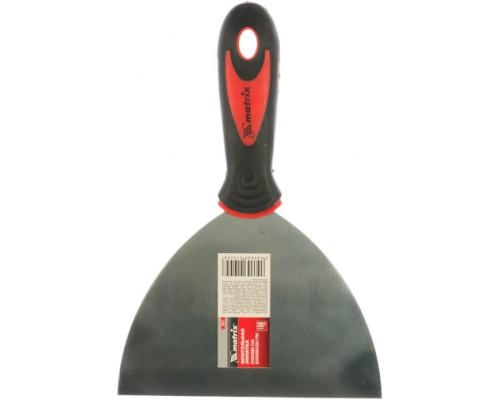 Шпательная лопатка из нержавеющей стали, 150 мм, 2-компонентная ручка MATRIX 85515