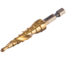 Сверло ступенчатое (4-12 мм; HSS-TiN) MATRIX 72353