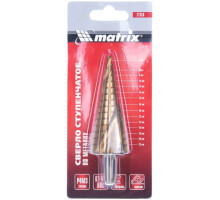 Сверло ступенчатое (4-32 мм; HSS-TiN) MATRIX 72359