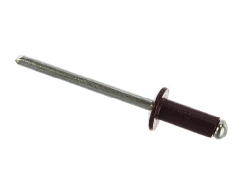 Заклепки RAL 3005 (4.0х10 мм; красное вино) 50 шт. MATRIX 40688 Заклепки RAL 3005 (4.0х10 мм; красное вино) 50 шт. MATRIX 40688