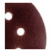 Круг абразивный на ворсовой подложке под липучку (5 шт; 125 мм; P60; 8 отв) MATRIX 73803