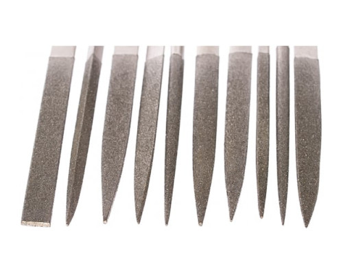 Набор алмазных надфилей 10 шт. MATRIX 15832