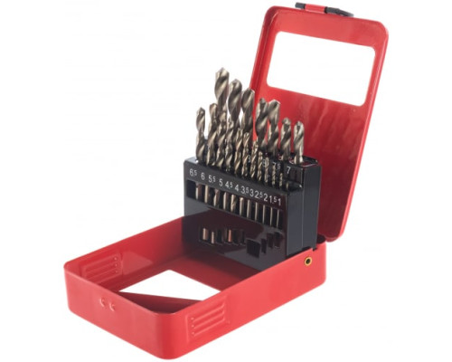 Набор сверл по металлу HSS (1-10 мм; 19 шт.) MATRIX 72388