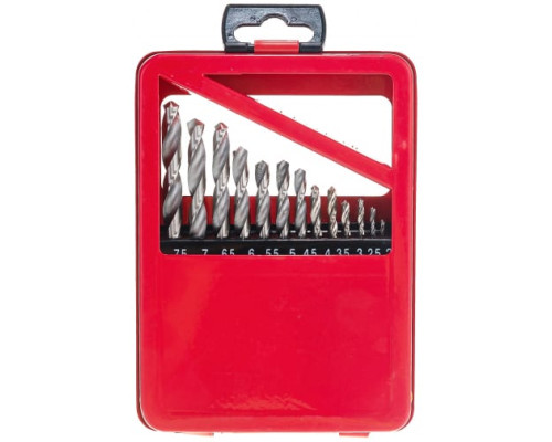 Набор сверл по металлу HSS (2-8 мм; 13 шт.) MATRIX 72387