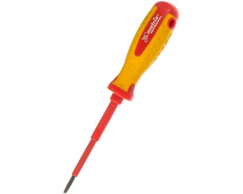 Отвертка Insulated SL3,0x80 мм MATRIX PROFESSIONAL 12914