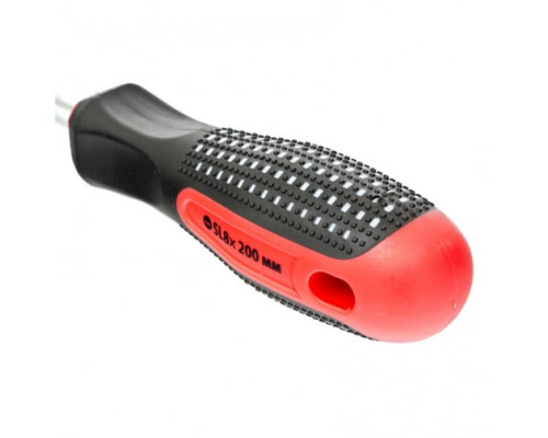 Отвертка SL8,0х200 мм MATRIX Fusion Anti slip 11426